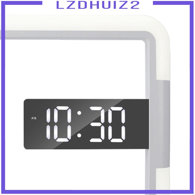 Đồng Hồ Điện Tử Treo Tường Có 3 Đèn LED Thiết Kế Hiện Đại Sáng Tạo