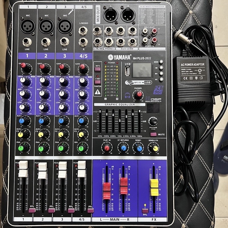 Mixer M4 PLUS 2022 âm thanh cực hay bass căng đét