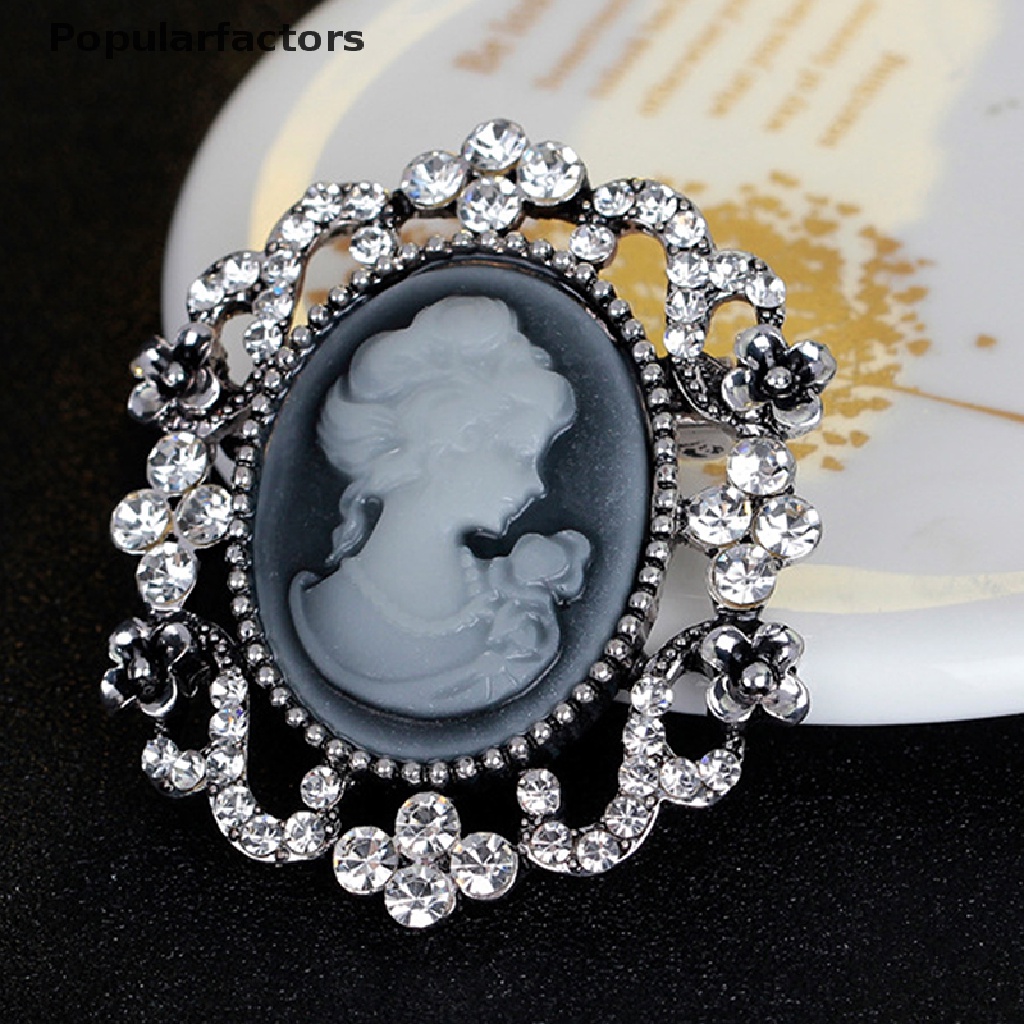 Trâm Cài Áo Đính Đá Pha Lê Phong Cách Cổ Điển 1