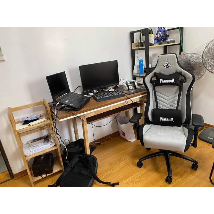 [Ghế Warrior Maiden WGC307 Plus] -Thiết kế công thái học- Vải Fabric. Ghế Gaming,Học Tập, Làm Việc - Bảo Hành 24 Tháng