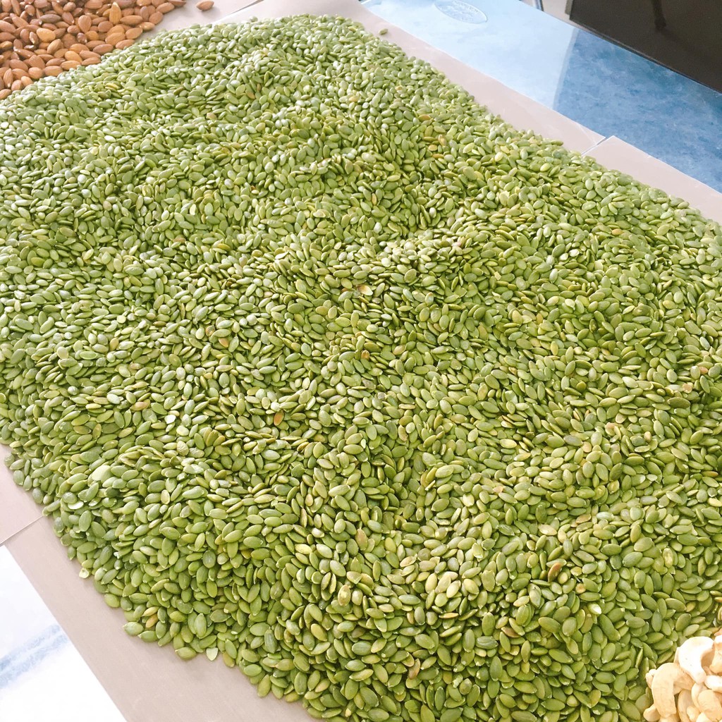 Hạt bí xanh rang chín hoặc sống 1kg