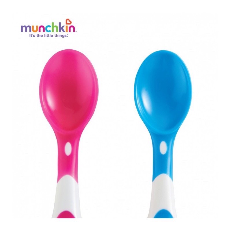 Thìa muỗng siêu mềm Munchkin cho bé tập ăn cháo, bột, dễ bón cho bé ăn dặm SAMI KIDS