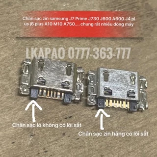 Chân sạc Zin Samsung J7 Prime J7 Pro J600 A600 A10 M10 A750 J4Plus J6Plus.....Dùng Chung Rất nhiều dòng máy