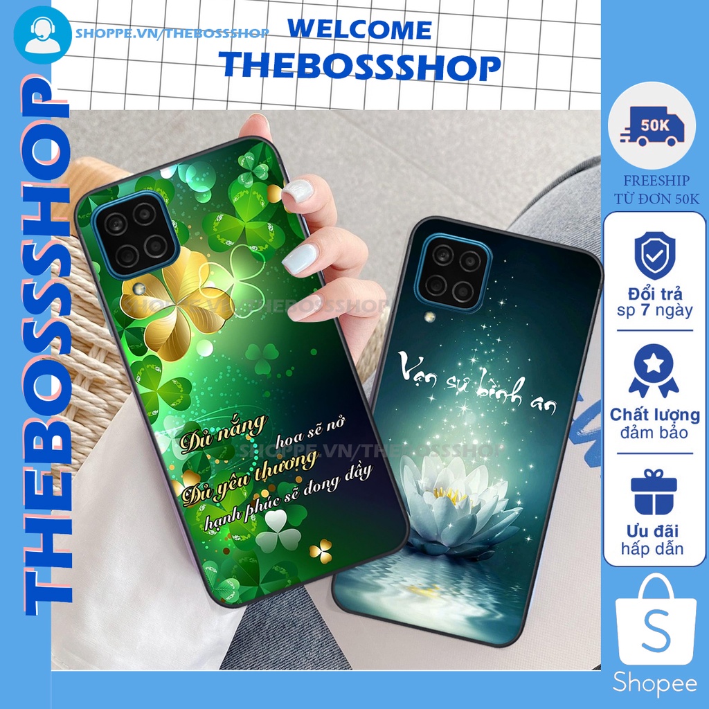 Ốp lưng Samsung Galaxy A12 / M12/ A22 4G  / M32/A22 5G TÀI LỘC-MÃ ĐÁO THÀNH CÔNG-TÂM AN SIÊU ĐẸP