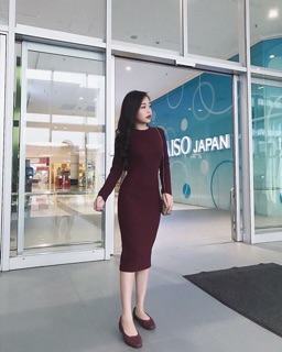 VÁY/ ĐẦM BODY THU ĐÔNG BASIC - SEXY