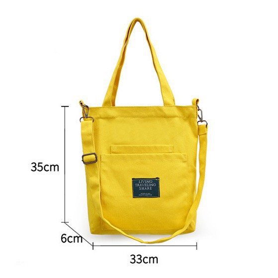 Túi Tote Vải Siêu Đẹp Living Cực Hot QN1 VENUSSTORE