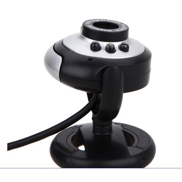 [Giá Siêu Rẻ] Webcam 1.3 MP HD Siêu Nét Xoay 360 Độ có Micro Đàm Thoại Dạy Học Trực Tuyến | BigBuy360 - bigbuy360.vn