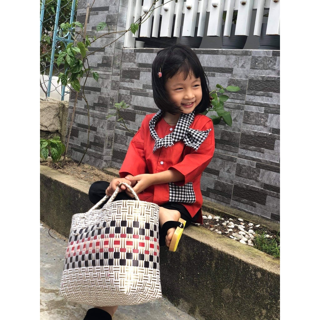 Đồ Bộ Bà Ba Cho Bé Trai Bé Gái, Cotton Hàn Quốc 100%.  Hỏa Tốc, Nhanh