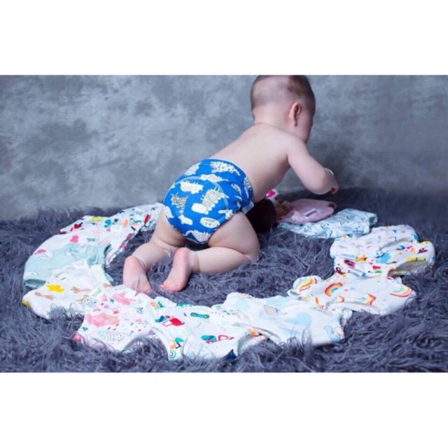 Quần Bỏ Bỉm Goodmama (size 80/90/100/110) 6 Lớp siêu thấm hút dành cho bé từ 6-17kg