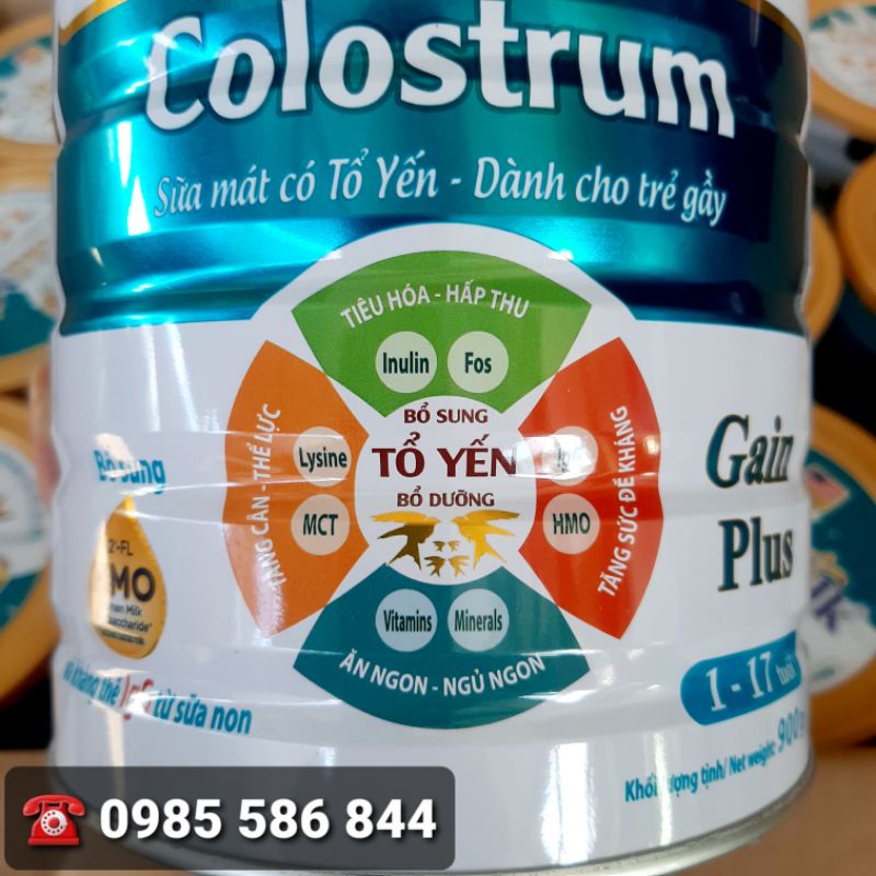 Sữa TĂNG CÂN dành cho người gầy Goldmilk 900g - Goldmilk Colostrum Gain Plus