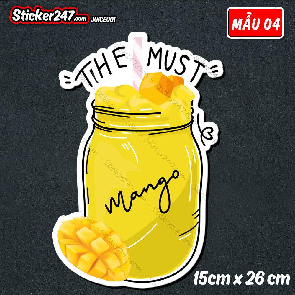 Sticker hình dán ly nước 𝑭𝒓𝒆𝒆𝒔𝒉𝒊𝒑 decal trang trí decor quán cà phê, trà sữa, quán ăn, quán nước.. decal dán tường,tủ.