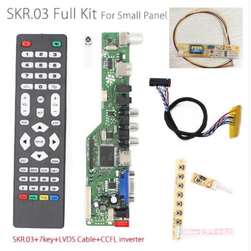 Combo bo TIVI cho màn laptop 14.1 15.4 15.6 1280x800 1366x768 1440x900 1680x1050 1920x1080