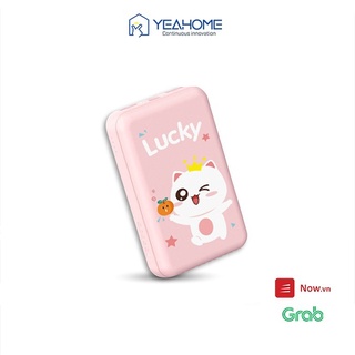 Pin Sạc dự phòng mini Yoobao 10000mAh P10W phun hình cute hàng chính hãng 100%