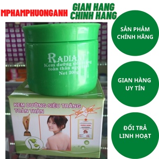 Kem dưỡng trắng da toàn thân Radiant