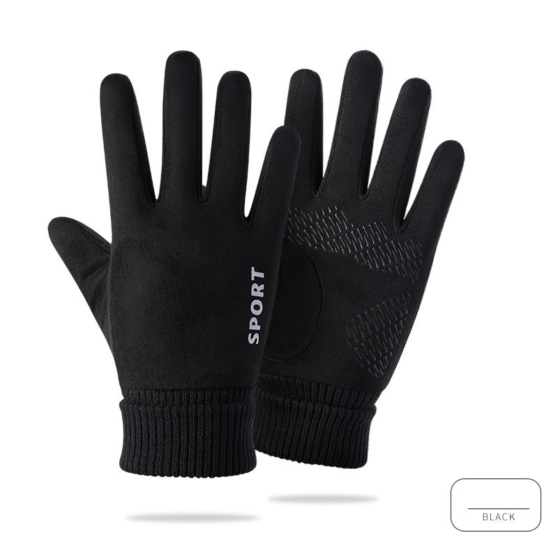 Găng Tay Chống Nắng Vải Lụa Lạnh Có Thể Chạm Màn Hình Cảm Ứng Dùng Cho Hoạt Động Ngoài Trời