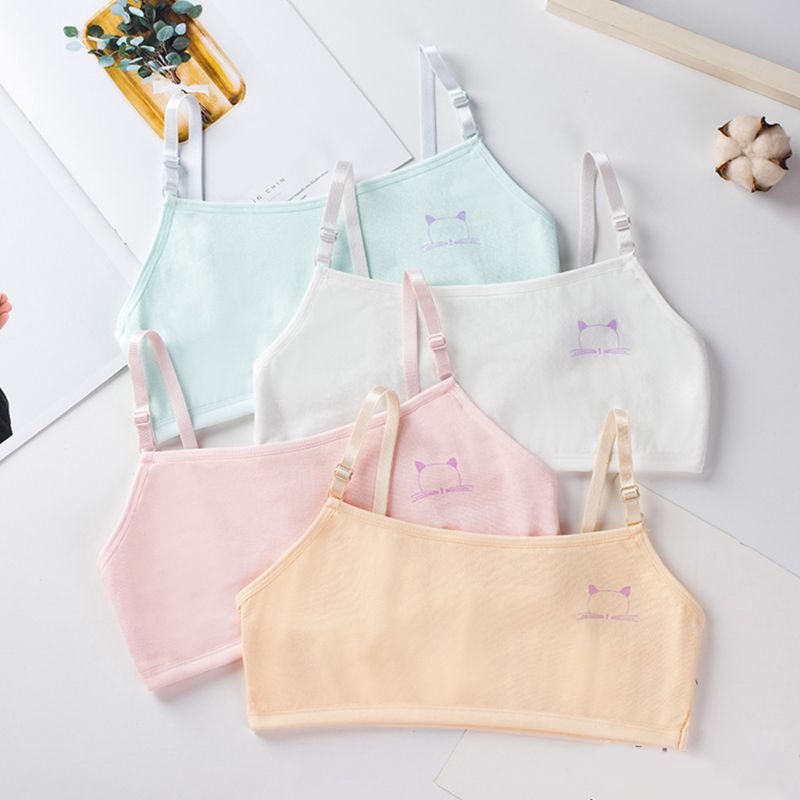 Áo Lót   Lớp Bằng Cotton Cho Bé Gái