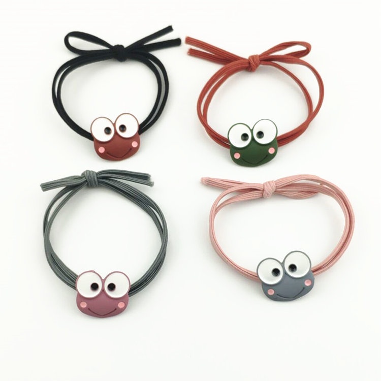 Dây Buộc Tóc Cao Su Hình Chú Ếch Nhỏ Dễ Thương Thời Trang 2022