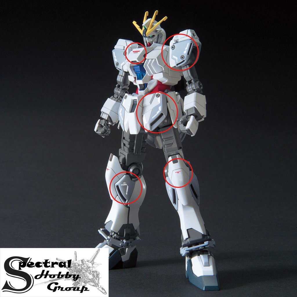 Decal nước dán mô hình HG UC Gundam Narrative | Sinanju Stein NT | Gustav Karl - Water Sticker