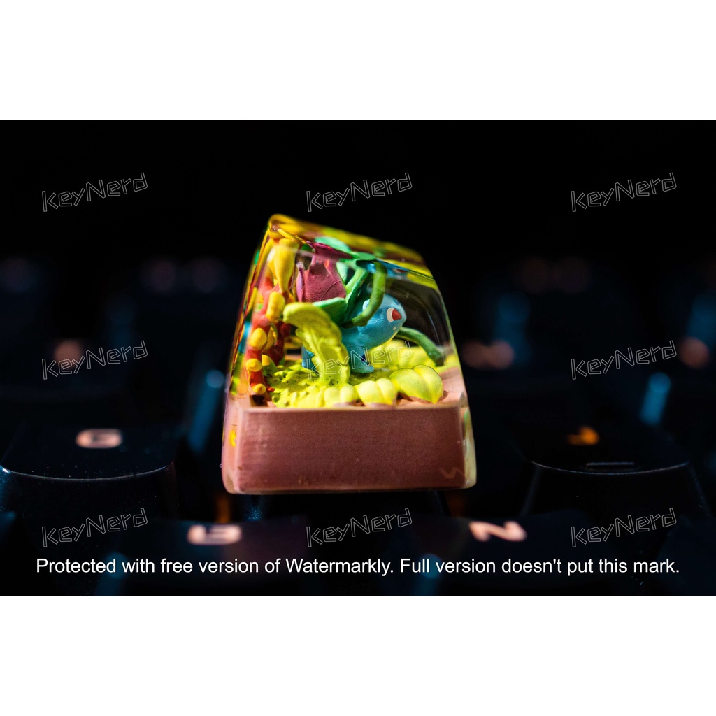 Keycap resin pokemon - nút bàn phím cơ - artisan