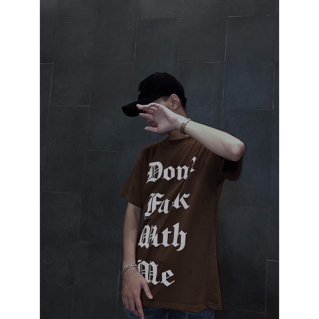 Áo Thun LocalBrand Mymospace " Dont Fck With Me " | Áo Thun Cotton Chính Phẩm | Hàng Chính Hãng Local