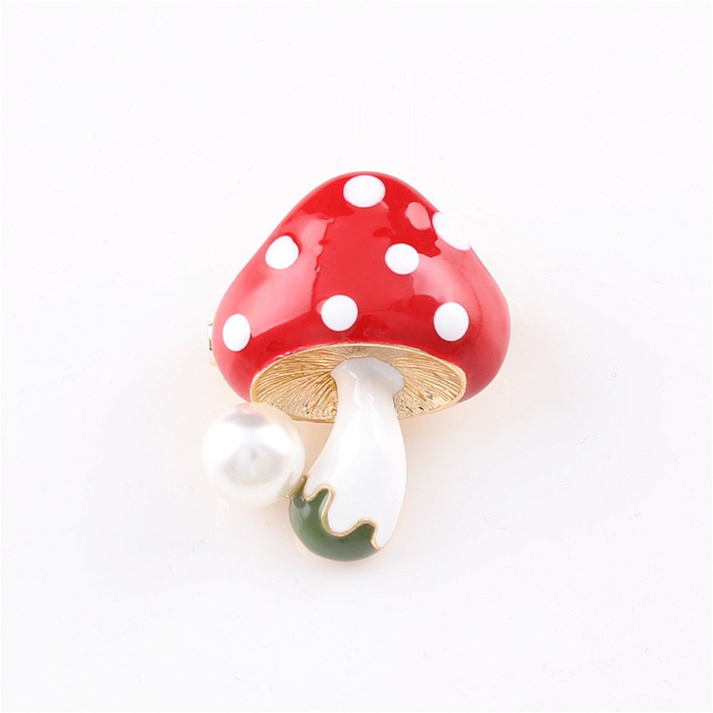 Trâm cài trang trí hình nấm đính ngọc tuyệt đẹp