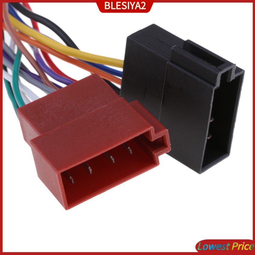 For Pioneer 2015 16 Pin to ISO Lead Wiring Loom Power Adaptor Radio Wire