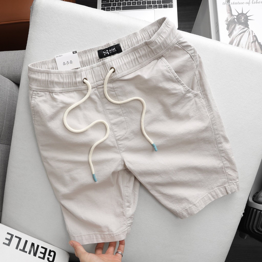 [Mã SKAMA06 giảm 8% TỐI ĐA 50K đơn250K] Quần Short Linen Nam Co Giãn - Quần Short Đũi - SD250 | BigBuy360 - bigbuy360.vn