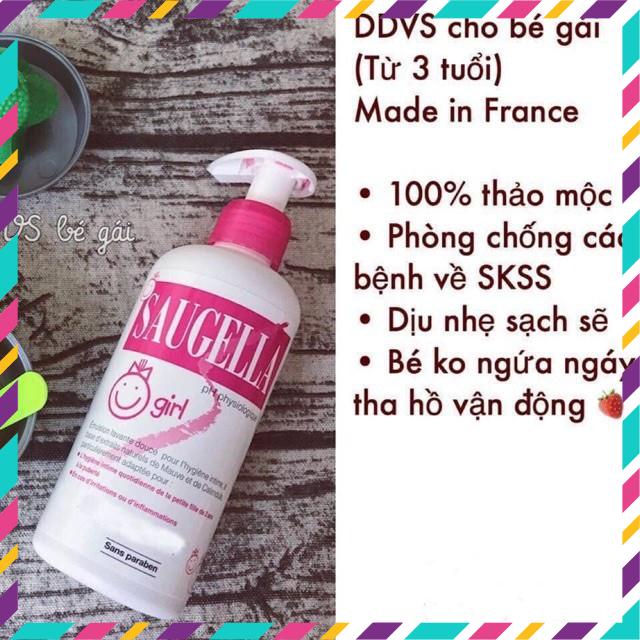 [Chính Hãng]   Dung dịch vệ sinh cho bé gái Saugella