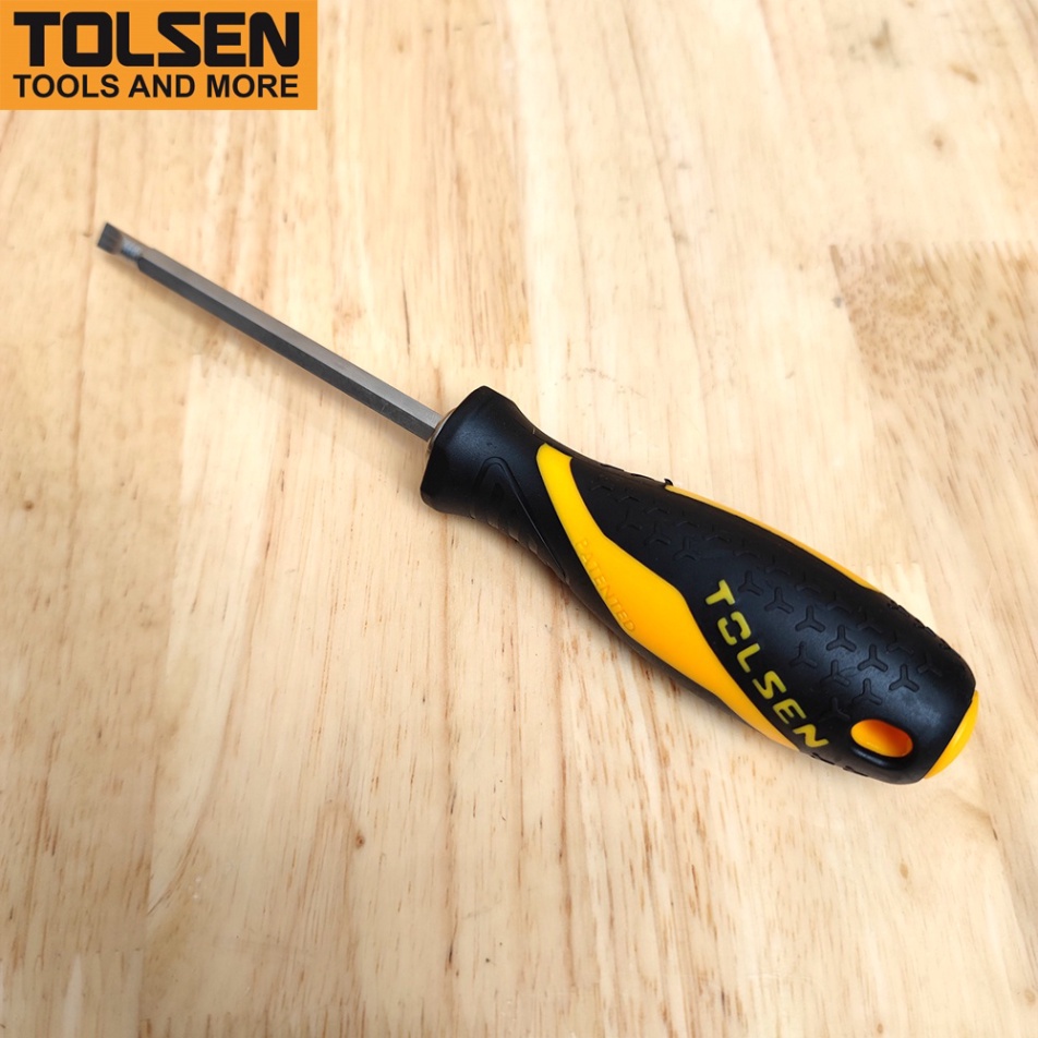 Tua vít 2 trong 1 hai đầu cán mềm 6x135mm TOLSEN 20042