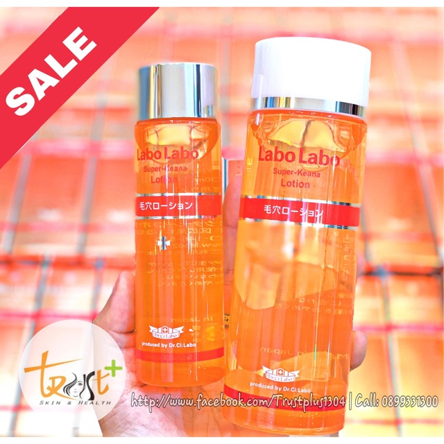 LOTION LABO LABO DÒNG SE KHÍT LỖ CHÂN LÔNG