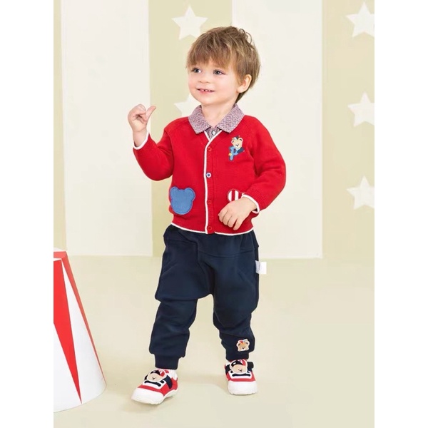 A451 - Áo khoác cardigan Paw bé trai &amp; bé gái
