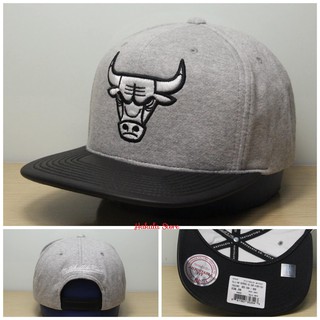 Mũ/Nón Lưỡi Trai Snapback Michell & Ness Chicago Bulls chính hãng