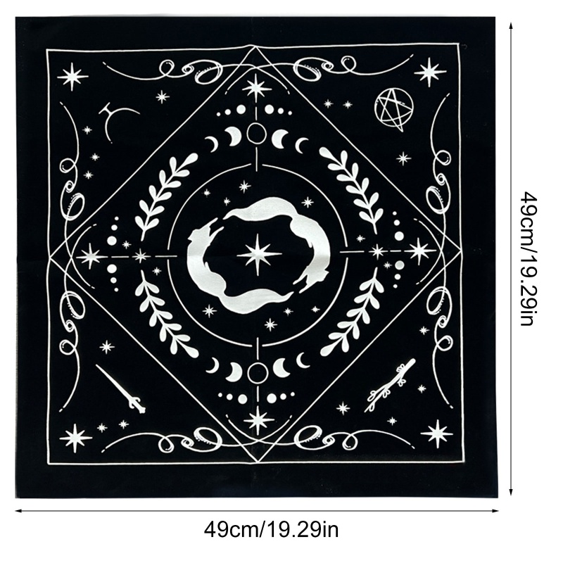 Tấm Thảm Trải Bàn Chơi Bài Tarot 60X60Cm