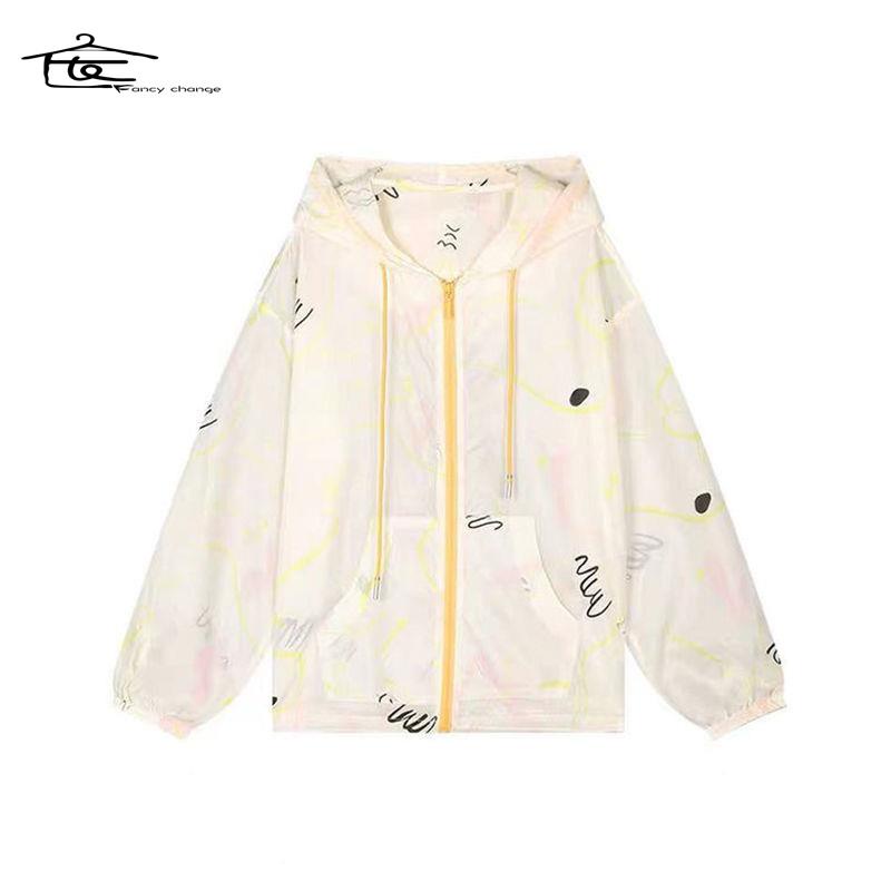 Hàng Có Sẵn Bán Chạy ~Áo Khoác Chống Nắng Tay Dài Bằng Lụa Lạnh Siêu Mỏng Thoáng Khí Dễ Phối Đồ Thời Trang Mùa Hè Cho Nữ