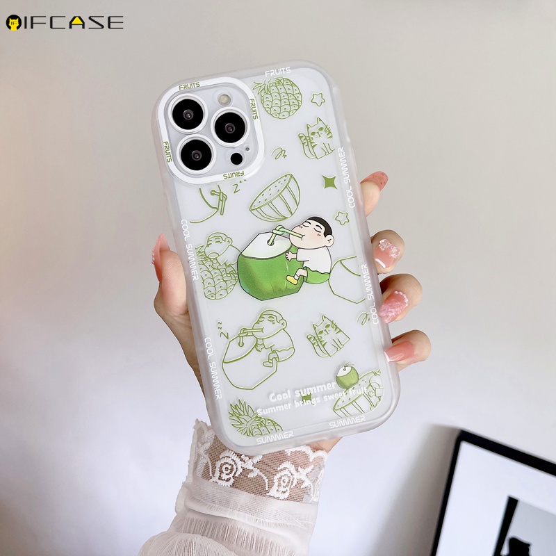 Ốp Điện Thoại Chống Sốc Họa Tiết Hoạt Hình Cho iPhone 13 12 11 Pro Max XS Max XR X 7 8 Plus