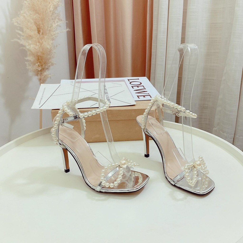 [Mã FATHANG5 giảm 10K đơn 50K] Giày sandal nữ phối đây cực sang trọng