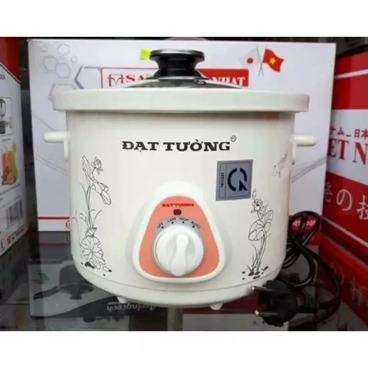 [XẢ HÀNG ] Ruột Sứ Nồi Kho Cá Nấu Cháo Chậm Đa Năng Đạt Tường 1,5L - 2,5L