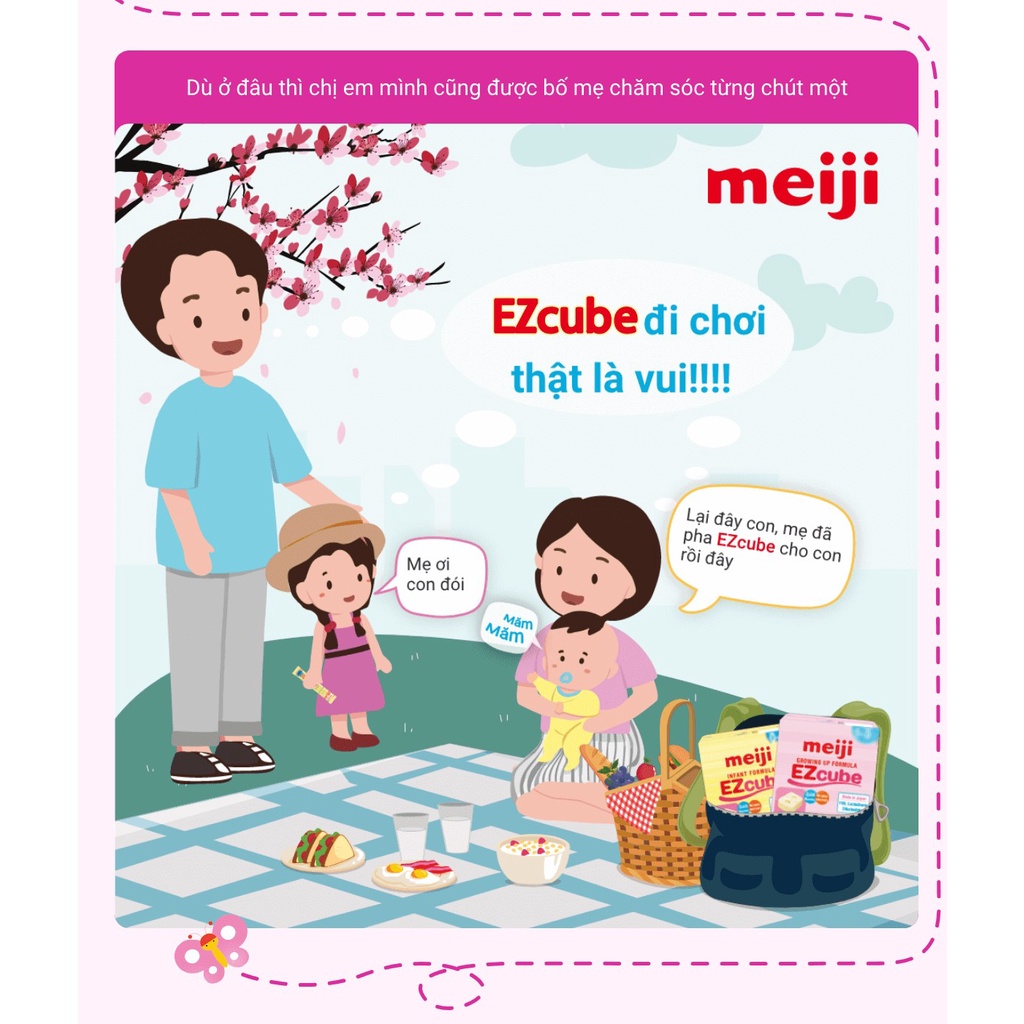 Sữa Meiji thanh nội địa Nhật Bản