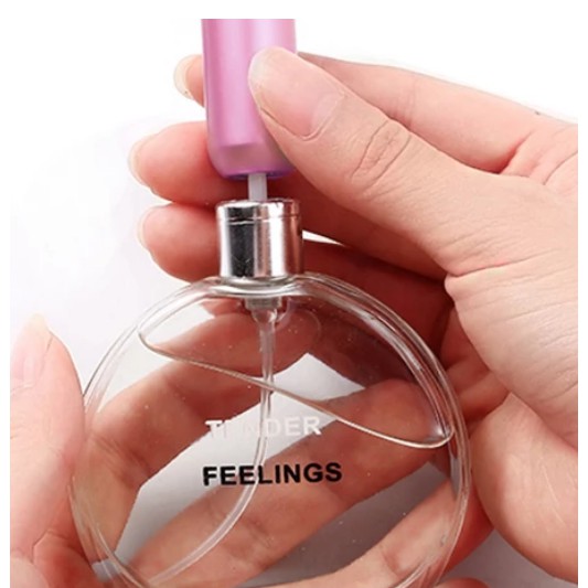 5ml Di động Mini Refillable Nước hoa Mùi hương Chai xịt Chai rỗng Du lịch Bình chứa mỹ phẩm Parfum