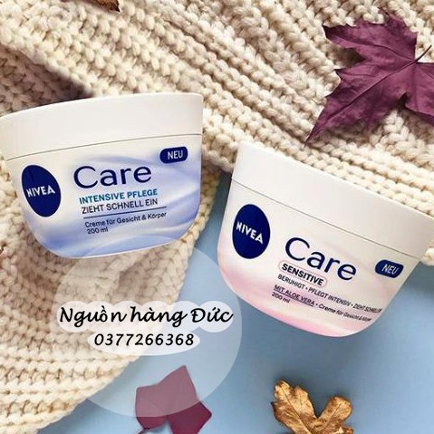 Kem Dưỡng Da NIVEA CARE ĐỨC Chăm sóc Da vượt trội