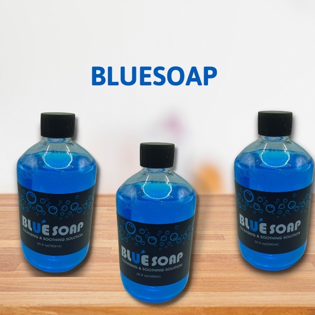 Nước vệ sinh hình xăm Blue Soap