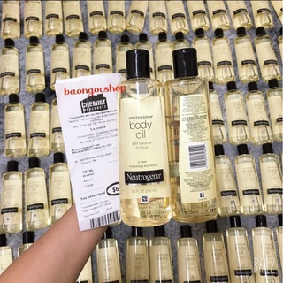 Tinh dầu dưỡng thể Body Oil Neutrogena 250ml Úc