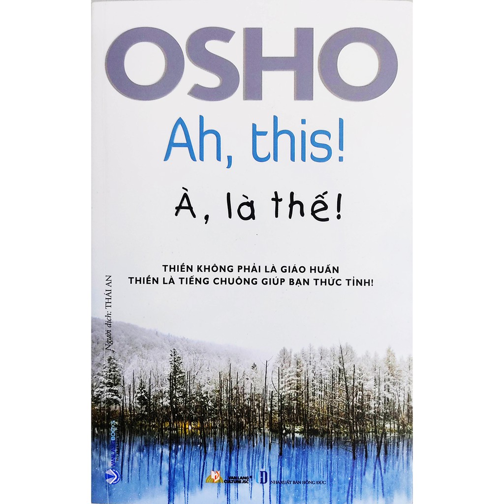 Sách - À Là Thế - Ah This - tác giả OSHO