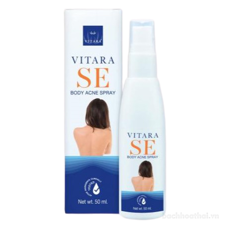 Chai xịt đánh bay mụȵ lưng VITARA SE Body Acne Spray