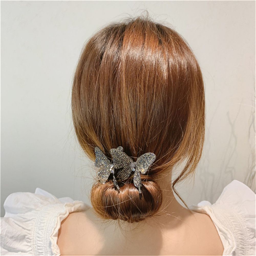 Kẹp tóc hình bướm nhiều màu thời trang thanh lịch dành cho nữ