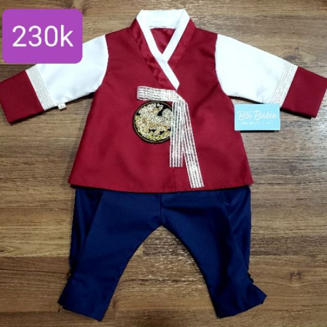 Hanbok bé trai giá rẻ rất xinh