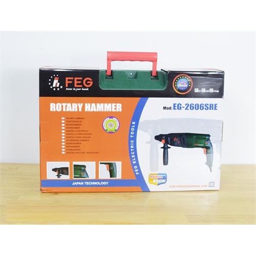 MÁY KHOAN BÊ TÔNG 800W 26MM FEG EG-2606SRE- HÀNG CHÍNH HÃNG