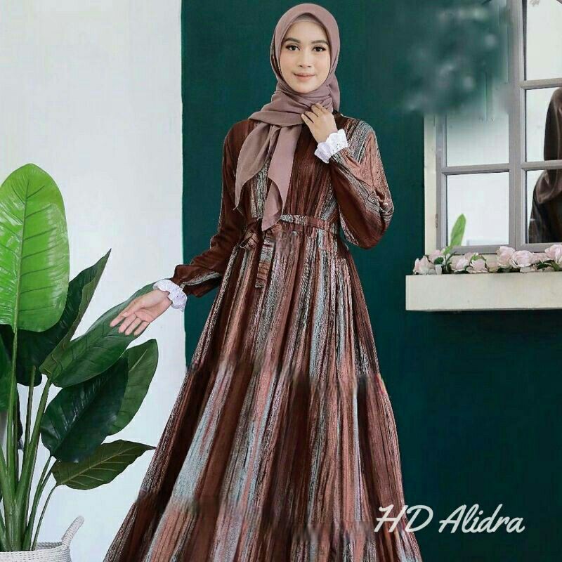 Đầm Gamis Rayon Chất Liệu Viscose Azhar