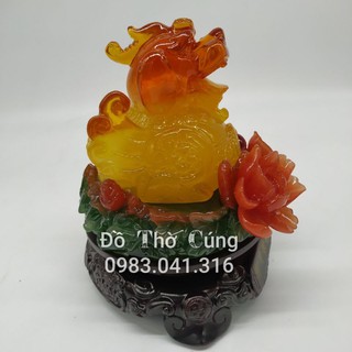 Cóc Tỳ Hưu Hoa Đế Gỗ