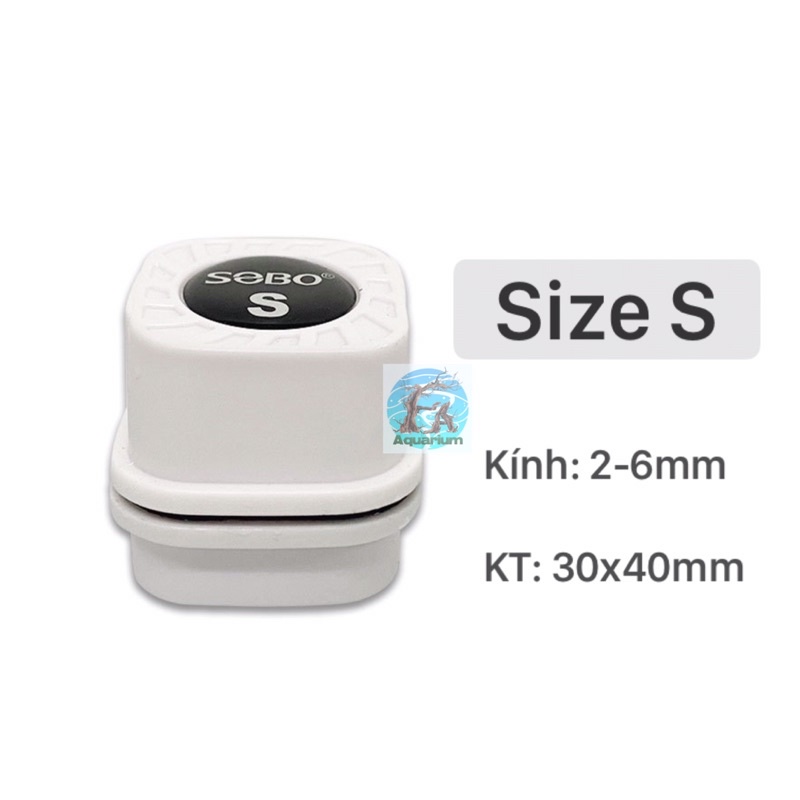 Nam châm mini chà hồ, lau kính Sobo